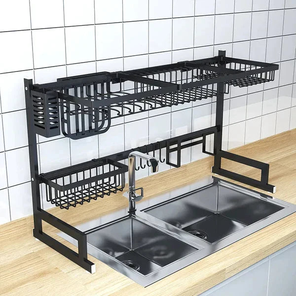 Over The Sink Dish & Utensils Drying Rack