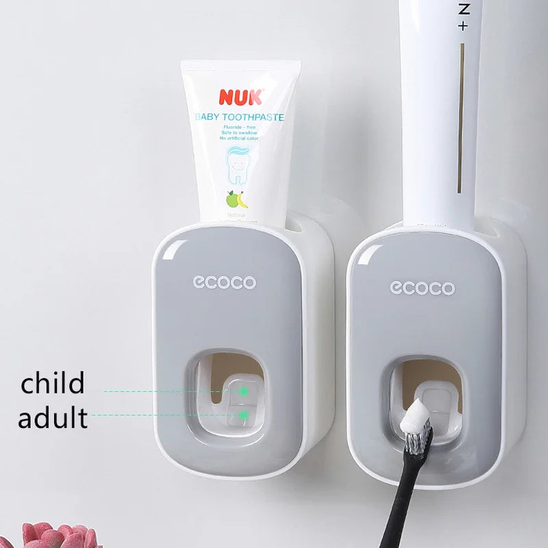EcoTouch Automatic Toothpaste Dispenser – Wall Mounted