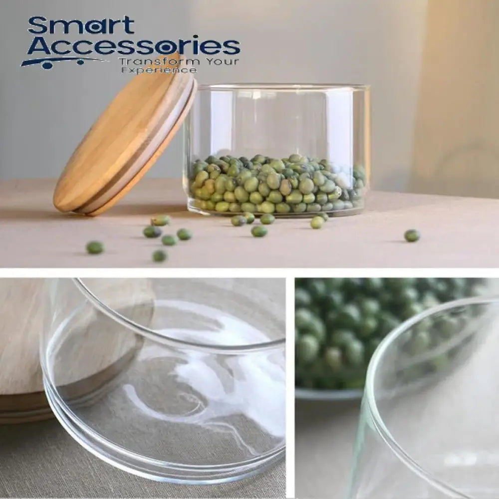 4 Layer Glass Food Container
