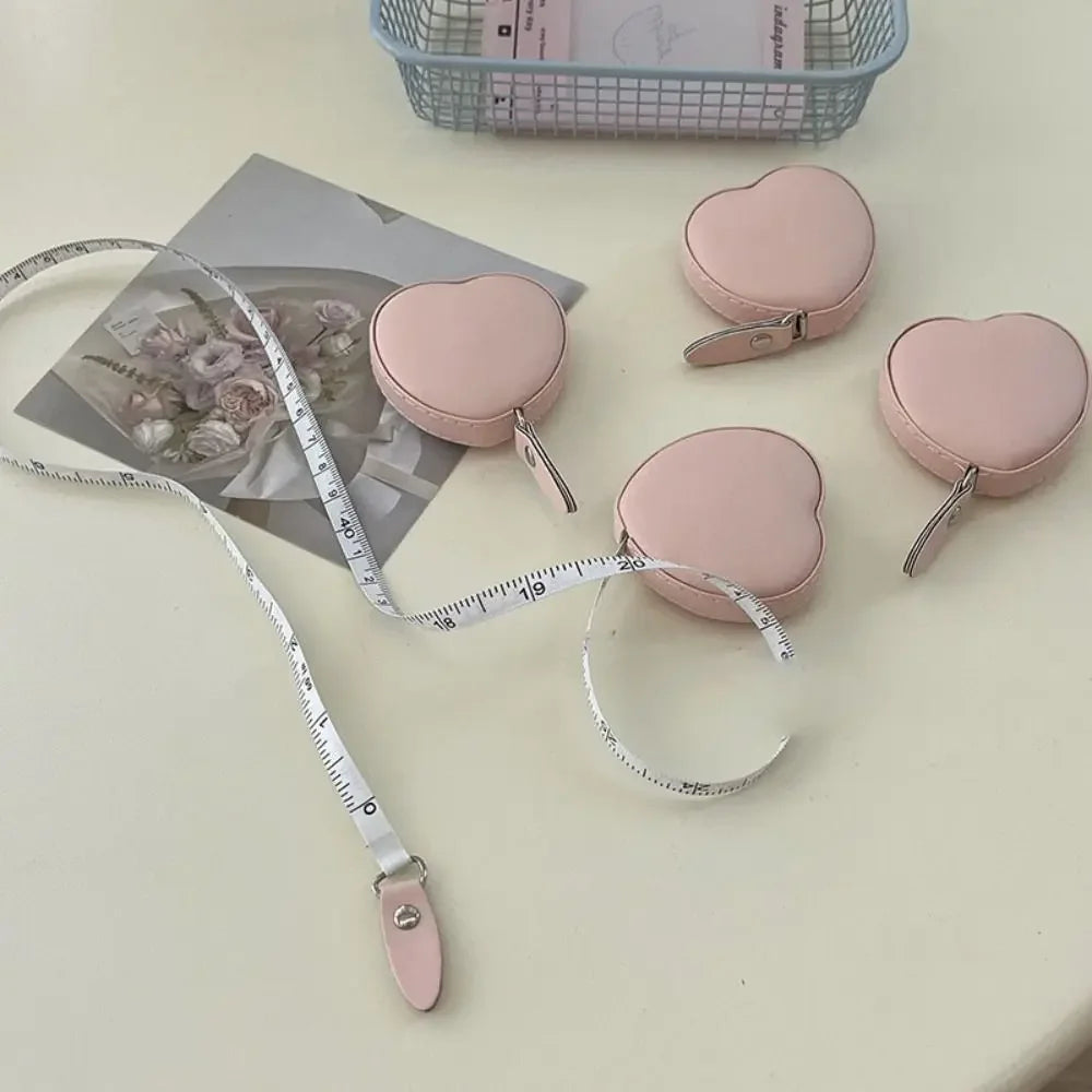 "Mini Heart Measuring Tape β Soft, Flexible & Pocket-Friendly"