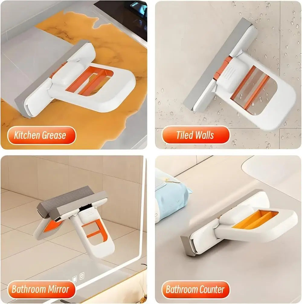 Smart Foldable Wall Mop