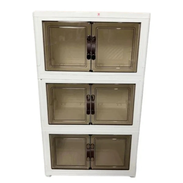 Storium Stackable Storage Cupboard 3-Layer