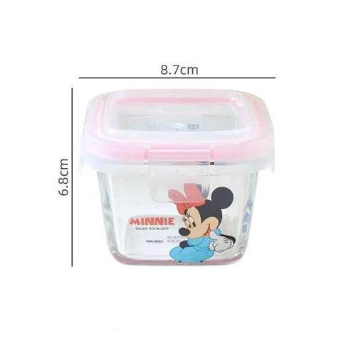 DISNEY Mickey & Friends Glass Airtight Box Set