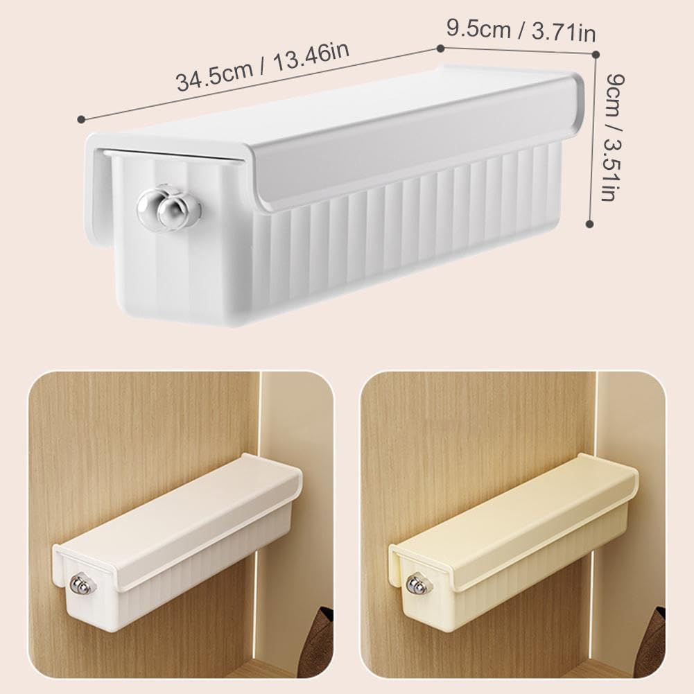 Wall Mounted Storage, Undergarment Drawer, Sock Storage Box Underwear Storage | Undergarment Storage Box, Wall Drawers for Fit