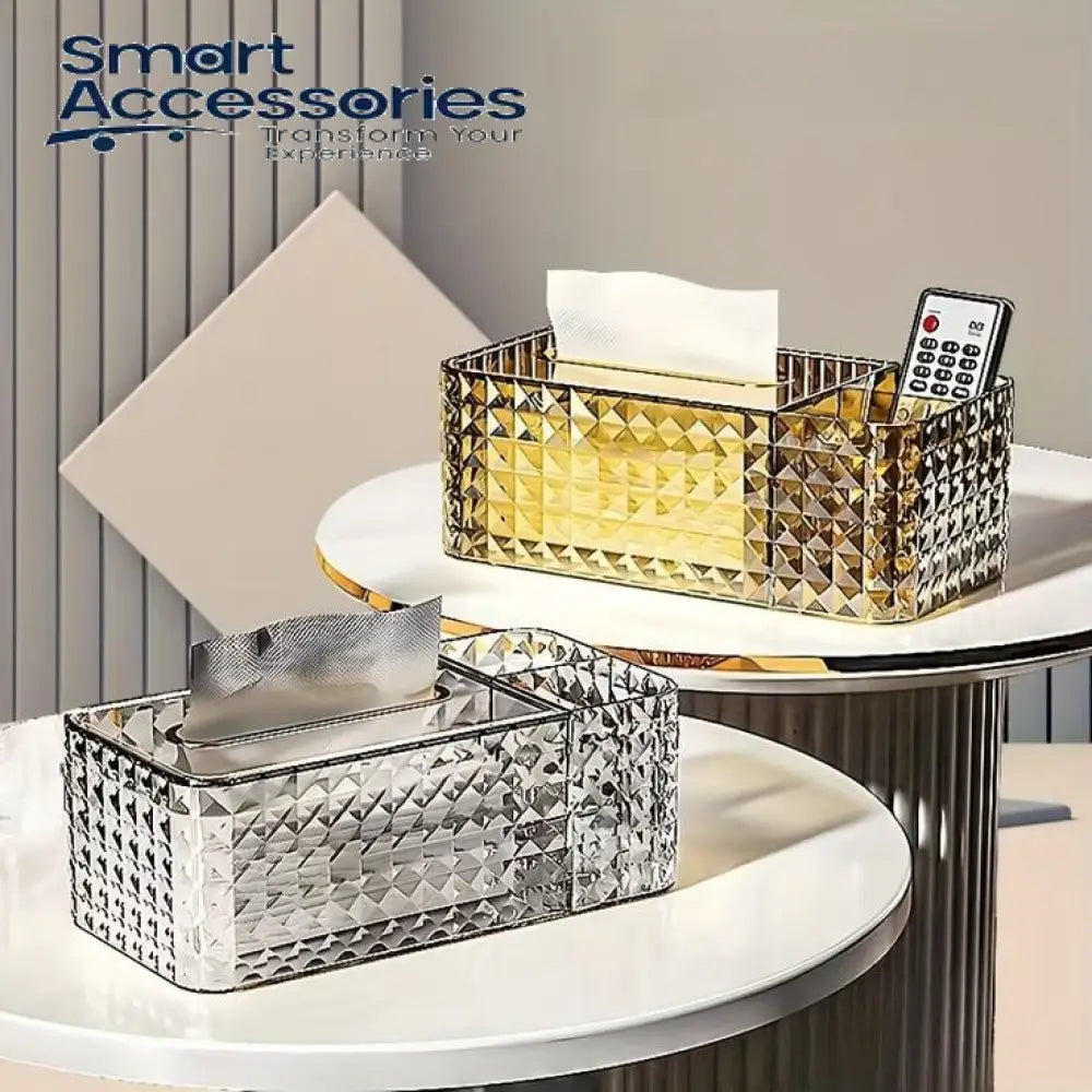 Acrylic Desktop Tissue Box
