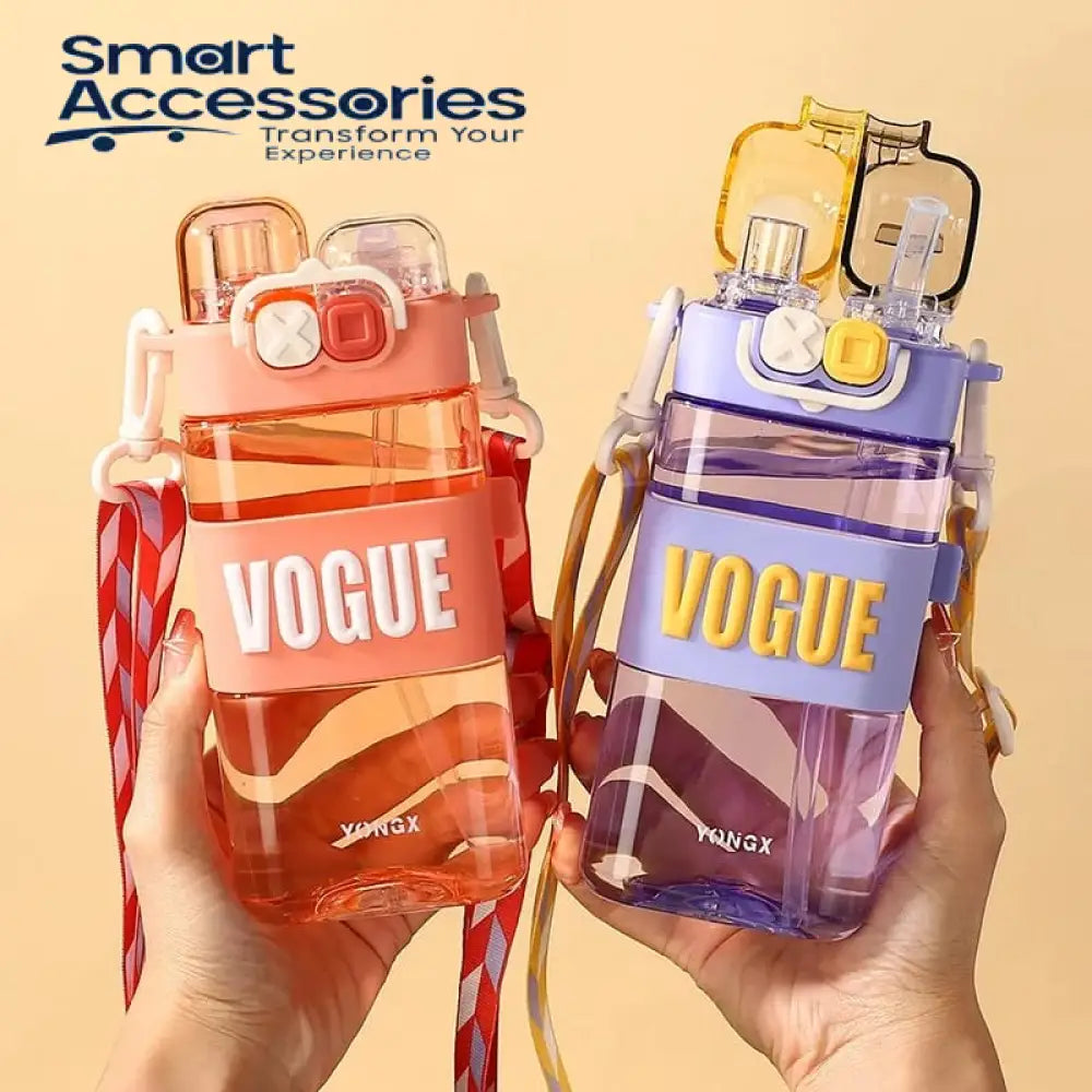 Acrylic Leak-Proof Insulated Water Bottle With 520Ml Capacity