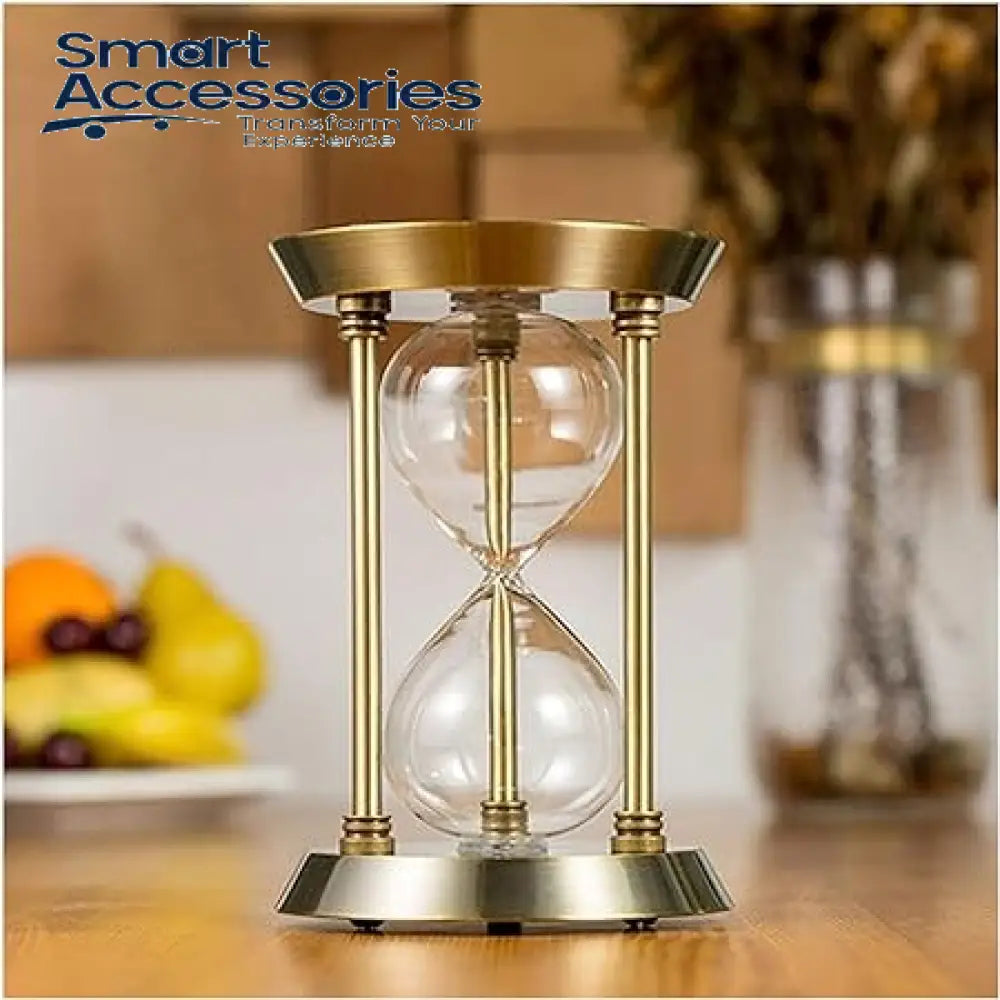 Antique Metal Sand Timer