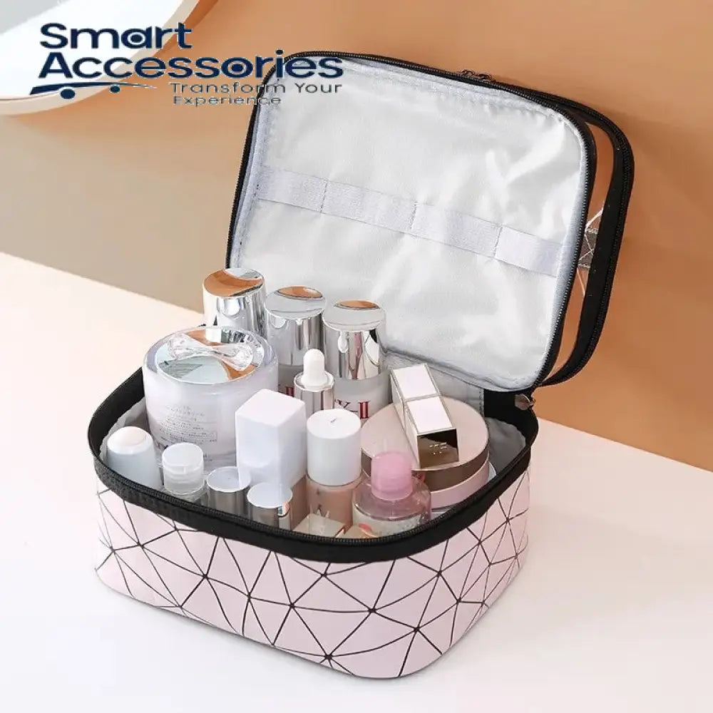 Double Layer Clear Makeup Bag