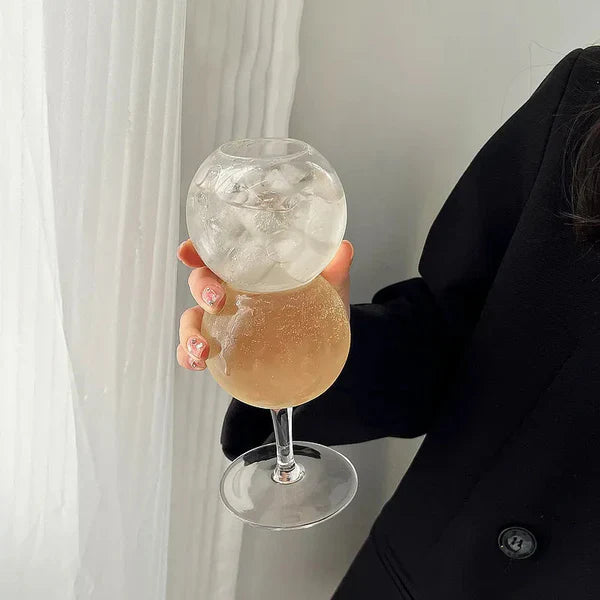 Bubble Ball Cocktail Glass Small