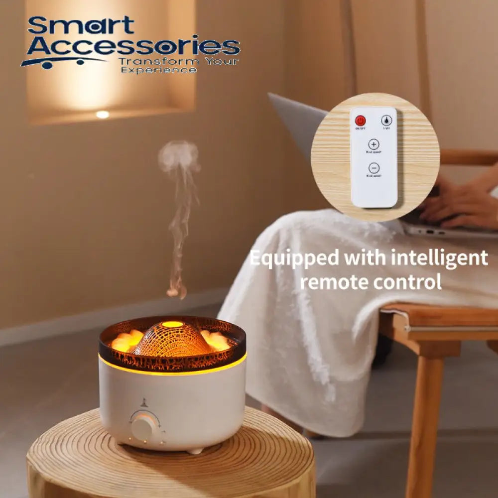 Flame Volcano Aromatherapy Diffuser For Essential Oils