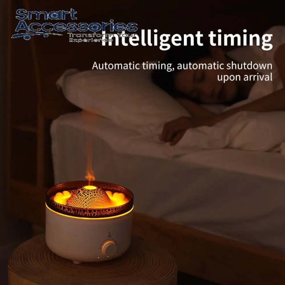 Flame Volcano Aromatherapy Diffuser For Essential Oils