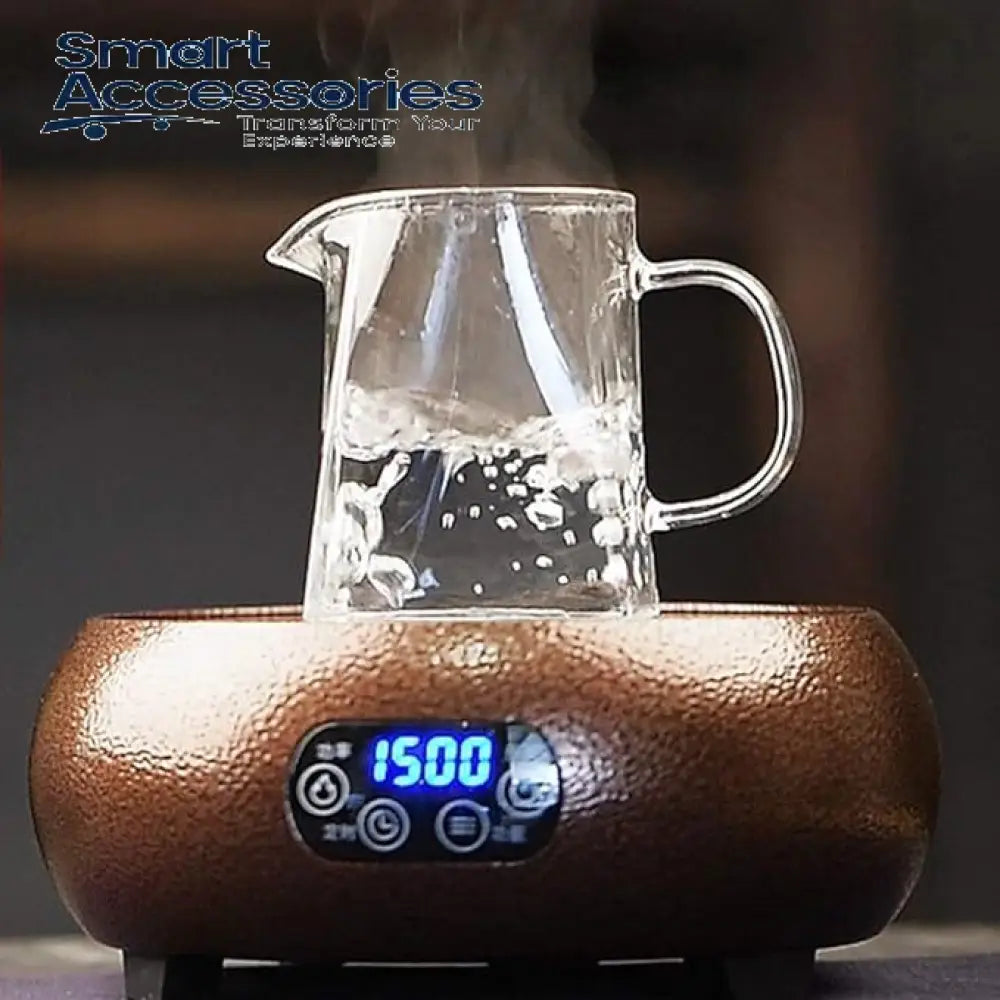 High Temperature Resistant Borosilicate Glass Teapot (Square)