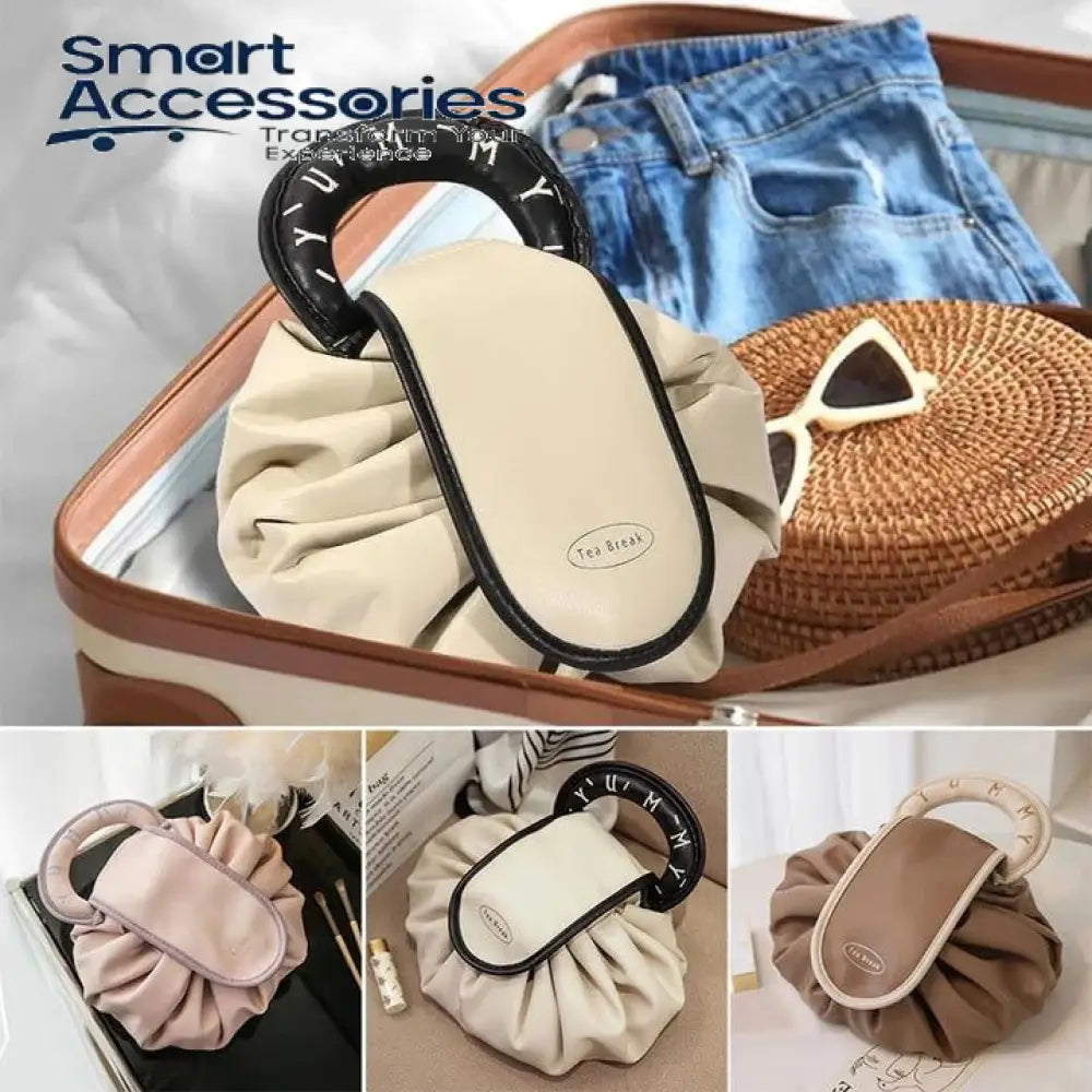 Lazy Girl High-Grade Drawstring Cosmetic Bag