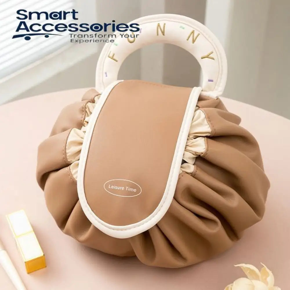 Lazy Girl High-Grade Drawstring Cosmetic Bag