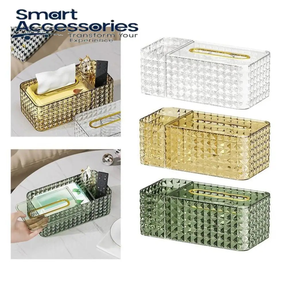 Luxor Diamond Pattern Tissue Box