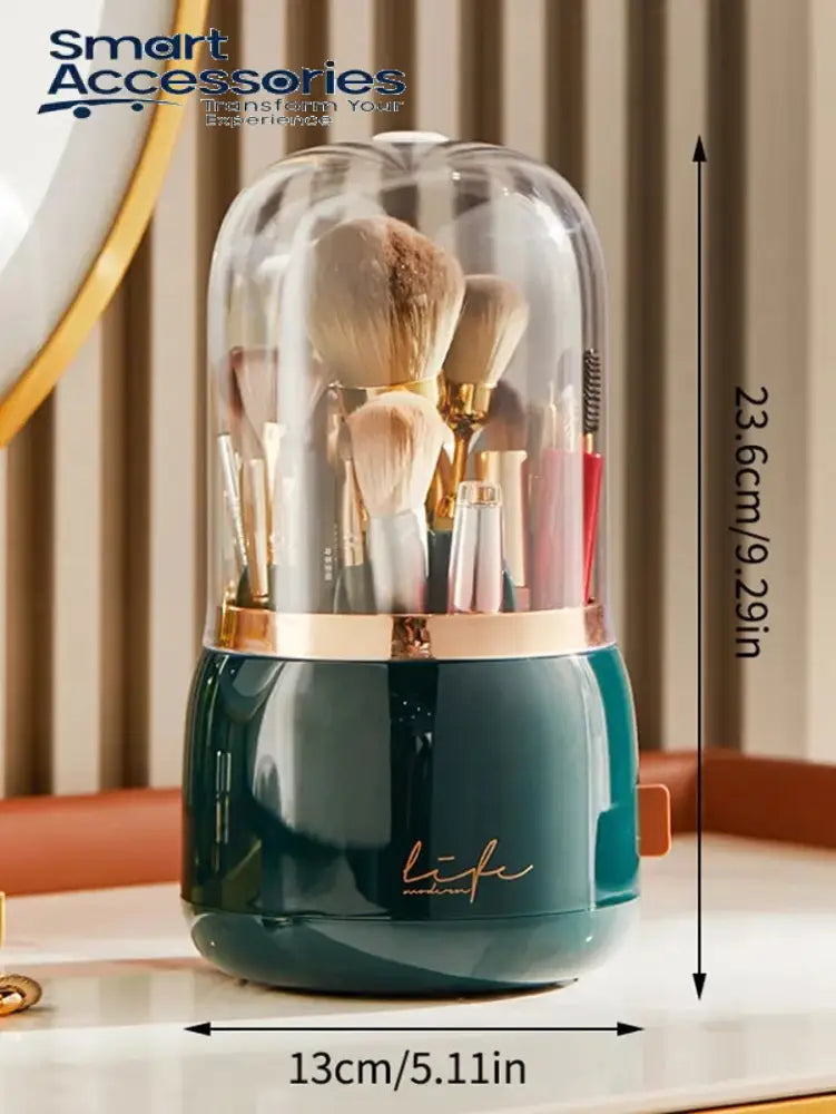 Luxury Rotating Makeup Brush Organiser
