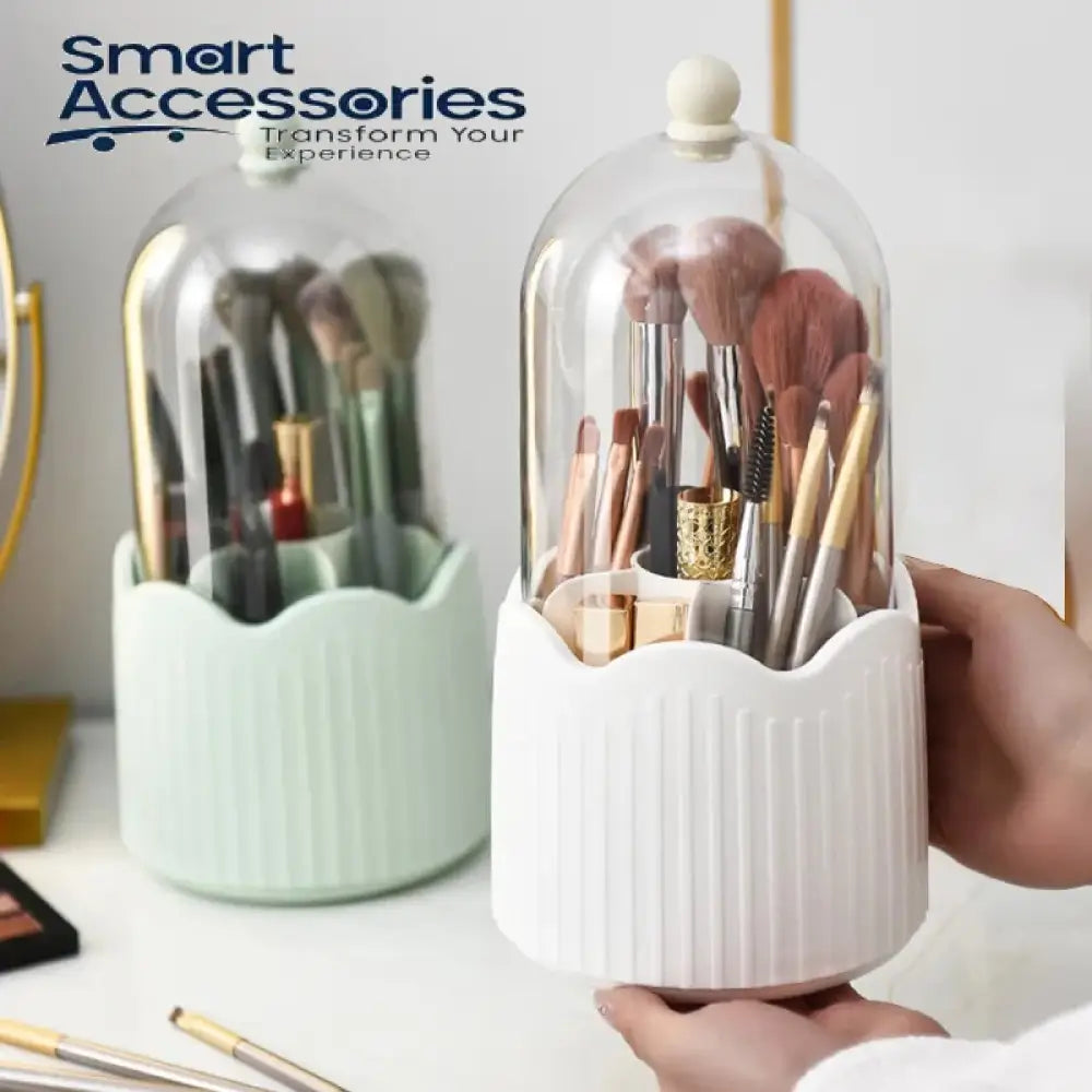New 360° Rotating Makeup Brush Holder