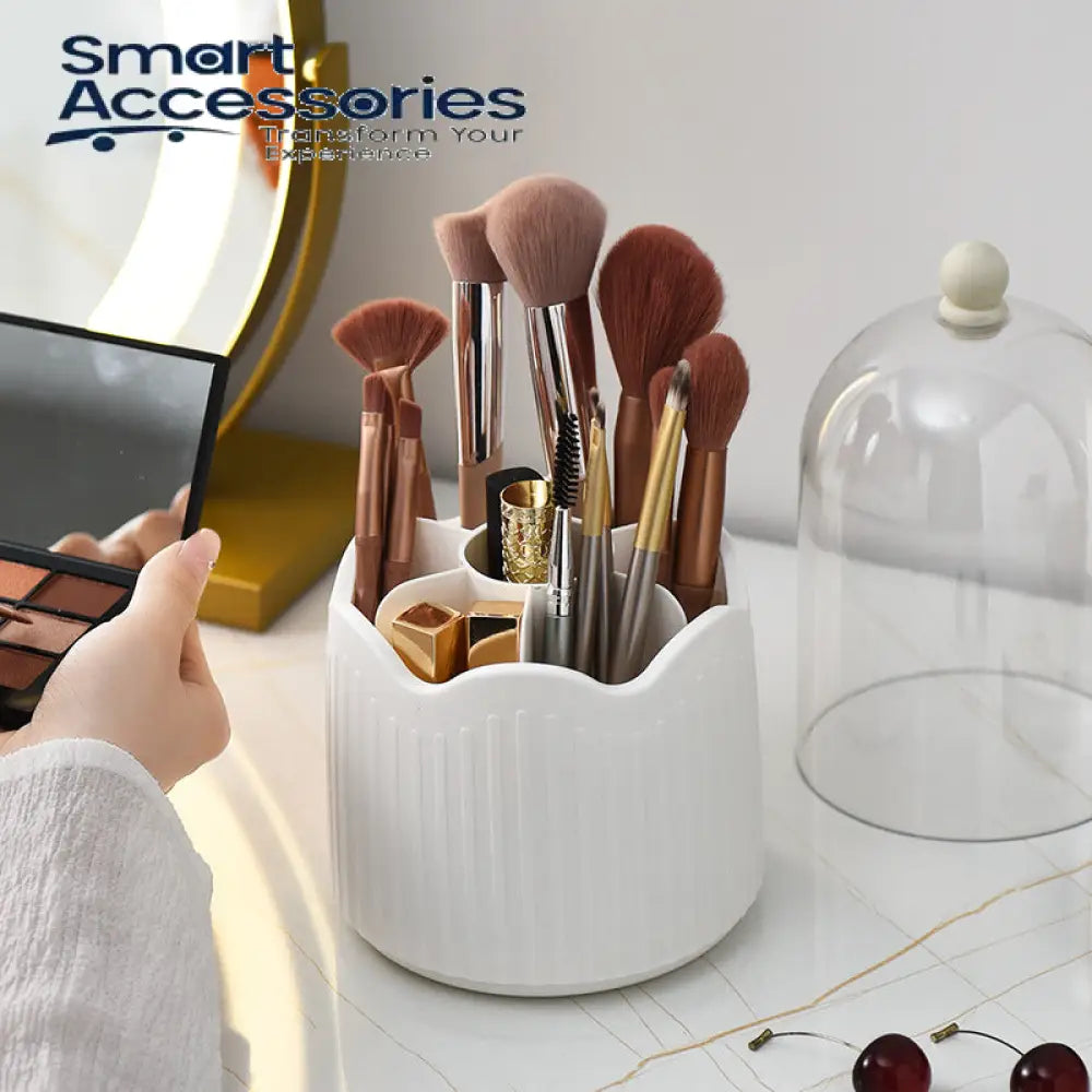 New 360° Rotating Makeup Brush Holder