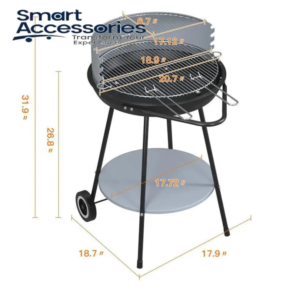 Open Grill Round Bbq Plate