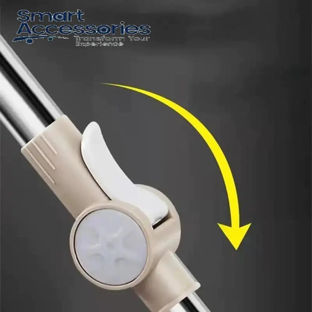 Rectangular Automatic Spin Mop Hand Free Floor Cleaning Microfiber