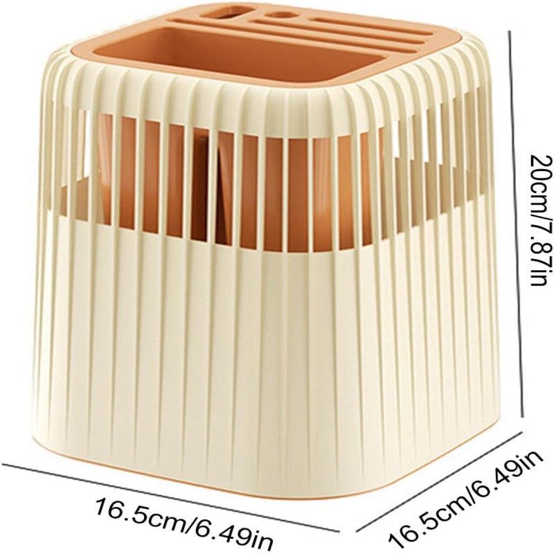 Kitchen Knife Rack Drainage Cutlery Holder & Utensil Organizer