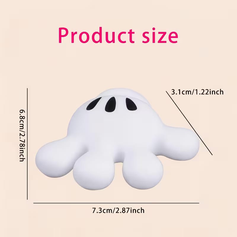Palm Cute Bathroom Towel Suction Cup Multi-function Hook