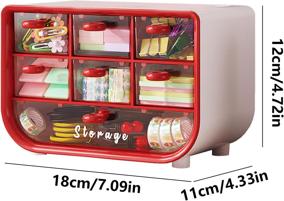 Multipurpose Desk Storage Organizer With Drawer