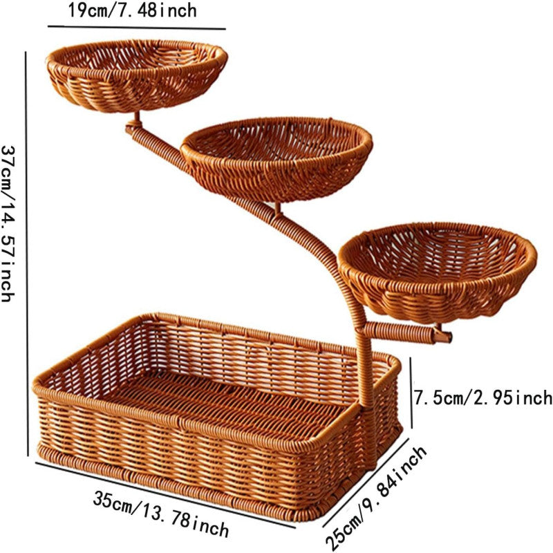 Multi-Layer Creative Fruit Basket