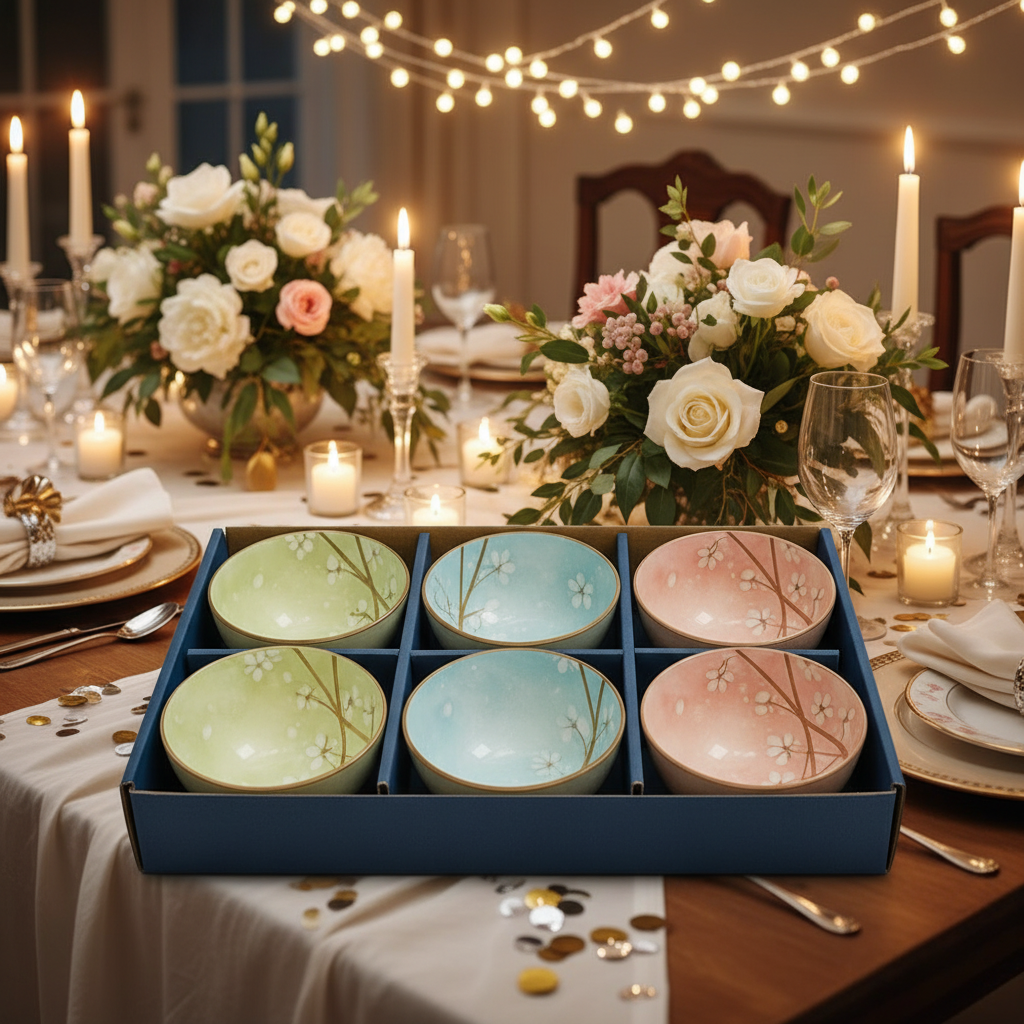 Premium 6 Pieces Serving Bowl Different Designs