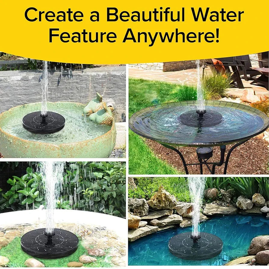 Solar Powered Magic Fountain