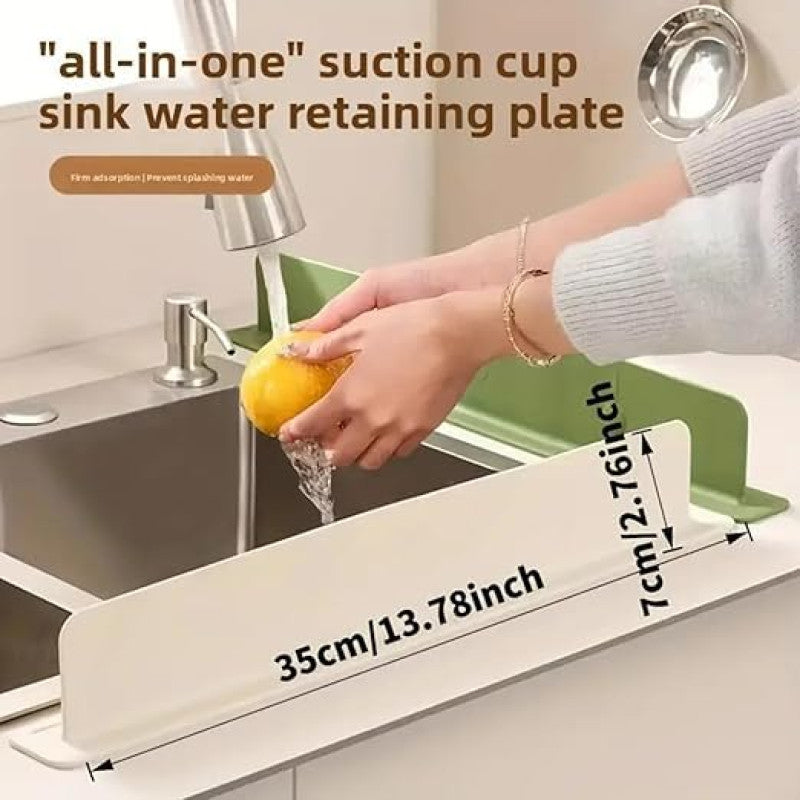 Flexible Silicone Kitchen Sink Splash Guard