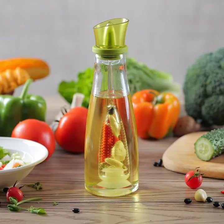 Sealed Moisture-Proof Olive Oil Transparent Seasoning Bottle