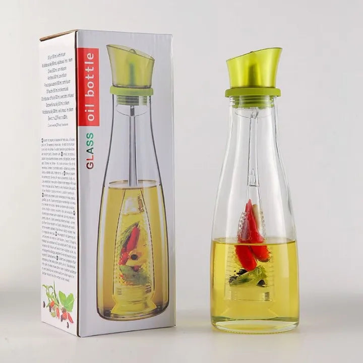 Sealed Moisture-Proof Olive Oil Transparent Seasoning Bottle