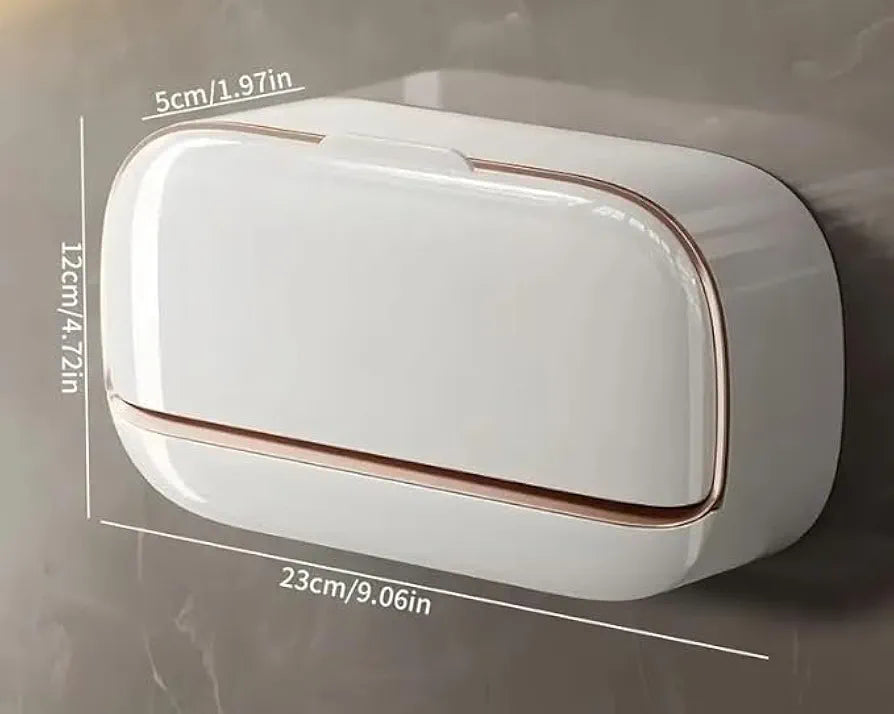 Double Grid Wall Mounted Soap Holder
