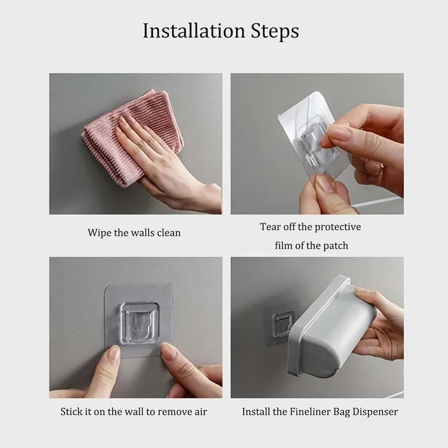 Wall Mounted Trash bag Dispenser