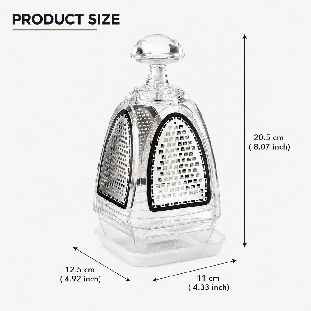 4-In-1 Multifunctional Vegetables & Cheese Grater With Storage Box
