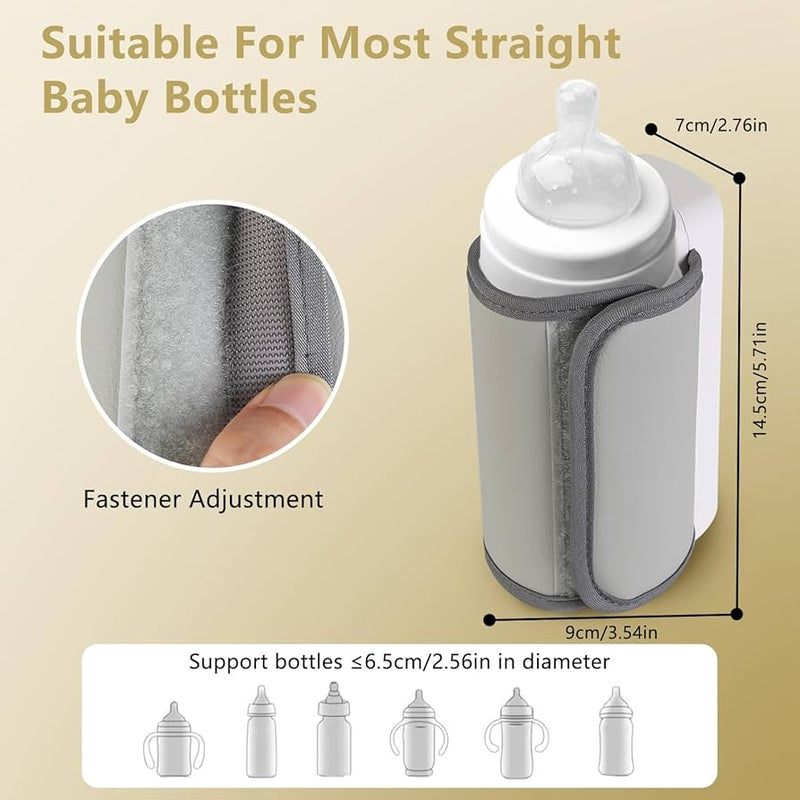 Portable Feeder Warmer, Rechargeable Bottle Warmer For Trave
