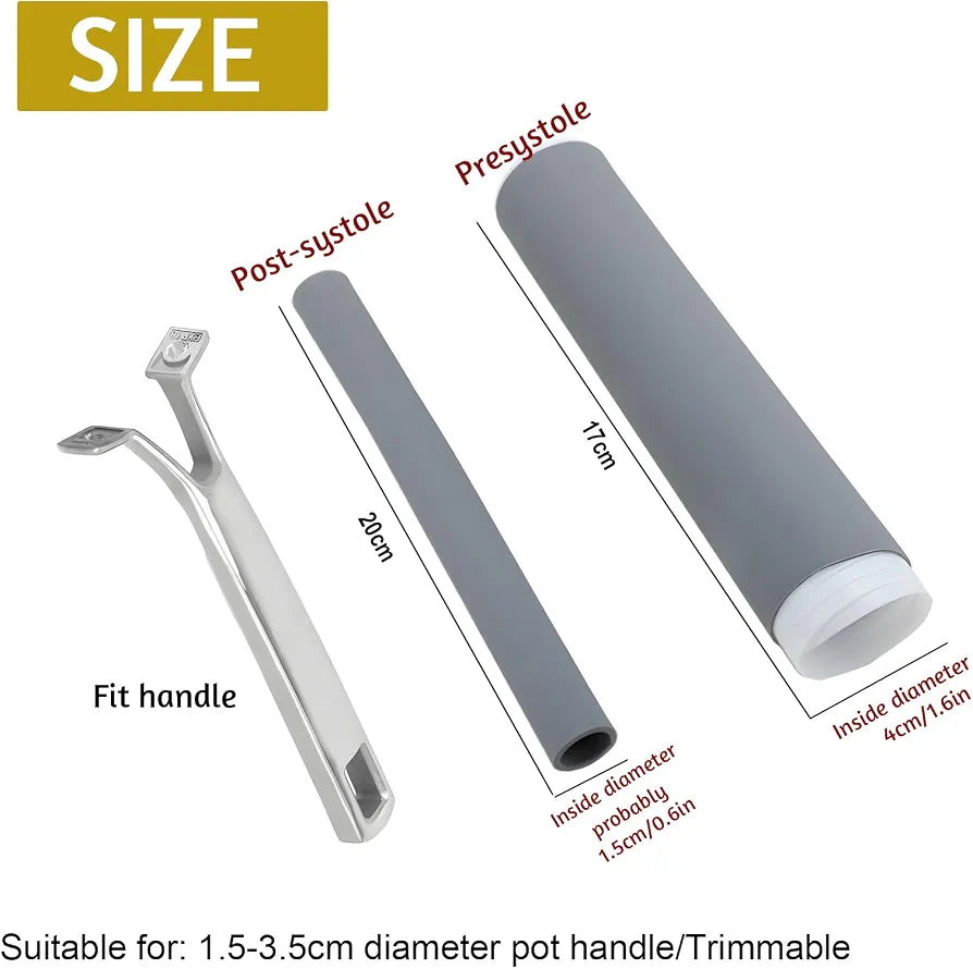 Heat-Resistant Silicone Pan Handle Sleeve