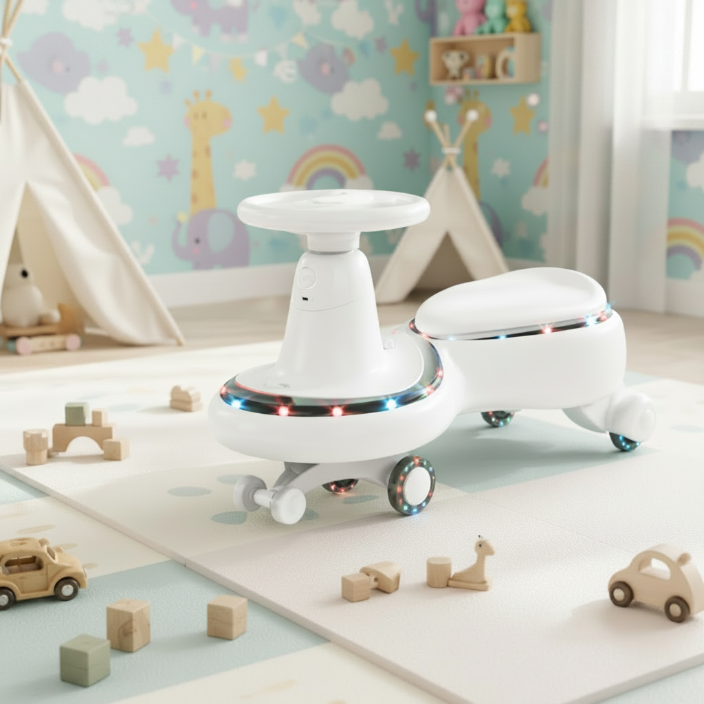 Twisting 360⁰ Rotating Auto Baby Walker