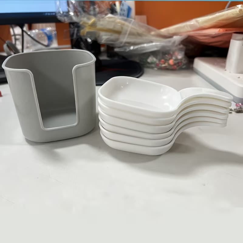 6-Piece Sauce Serving Bowls Set with Stacked Storage Box