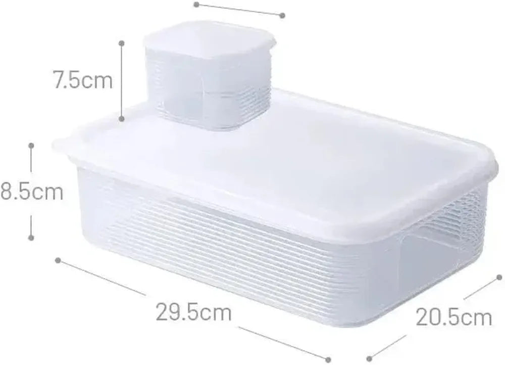 6-Pieces Airtight Food Storage Container Box