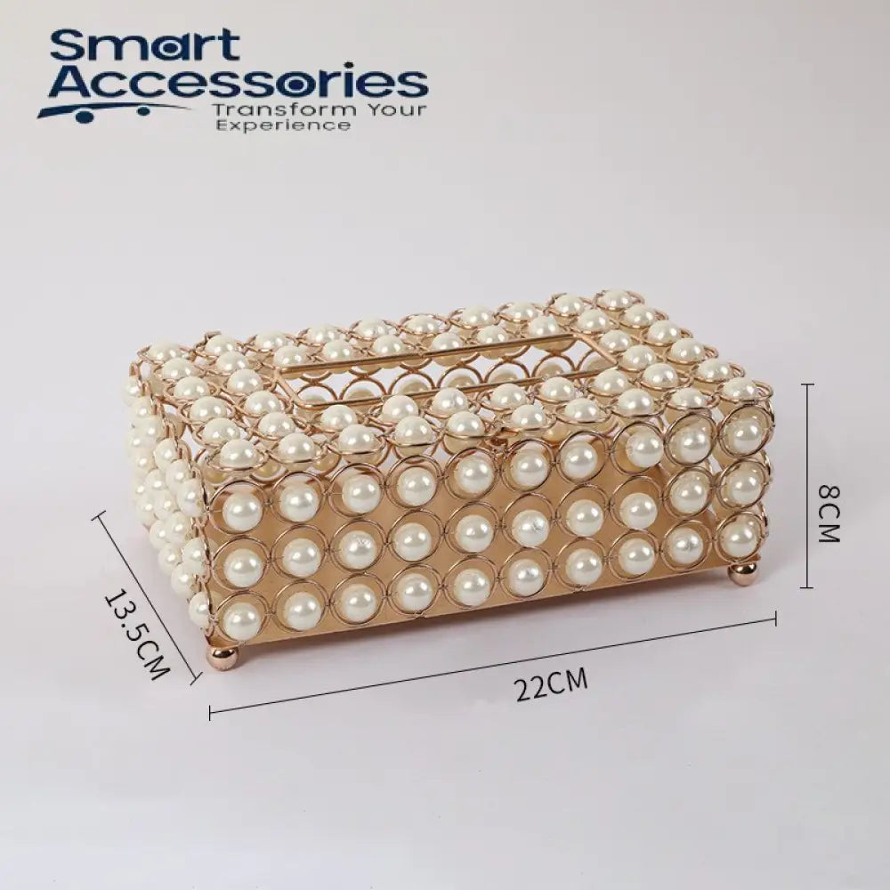 Simulation Pearl Tissue Box