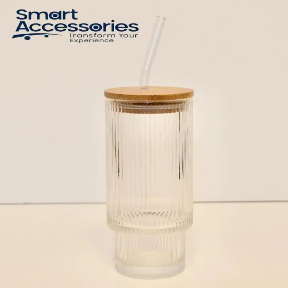 Spill Proof Glass Coffee Tumbler Mug