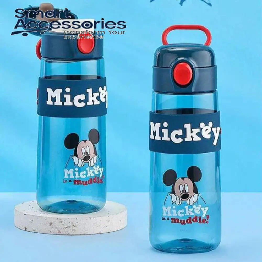Titan Plastic Double Cap Water Bottle (620Ml) Spiderman