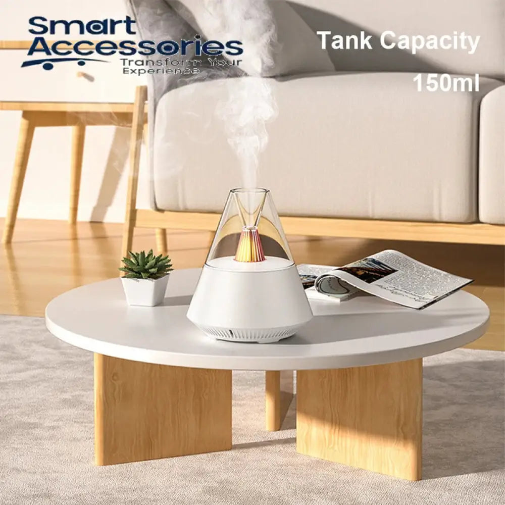 Volcanic Aroma Air Humidifier With Night Light