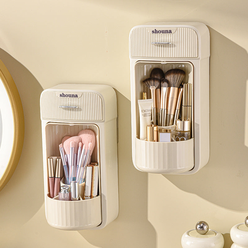 Wall Mount Makeup Organizer