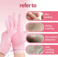 Silicone Gel Moisturizing Gloves