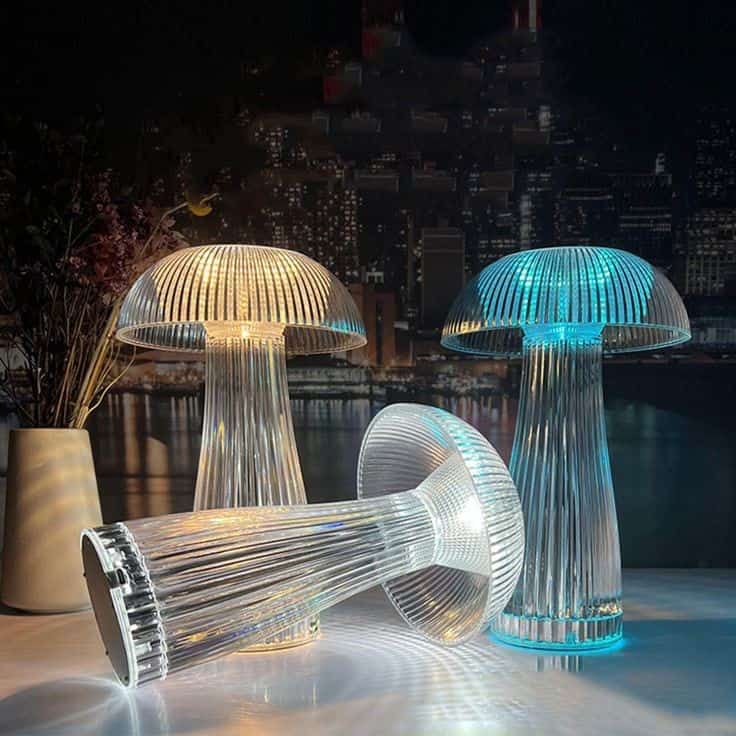 Atmosphere Decoration Crystal Table Plug In Lamp