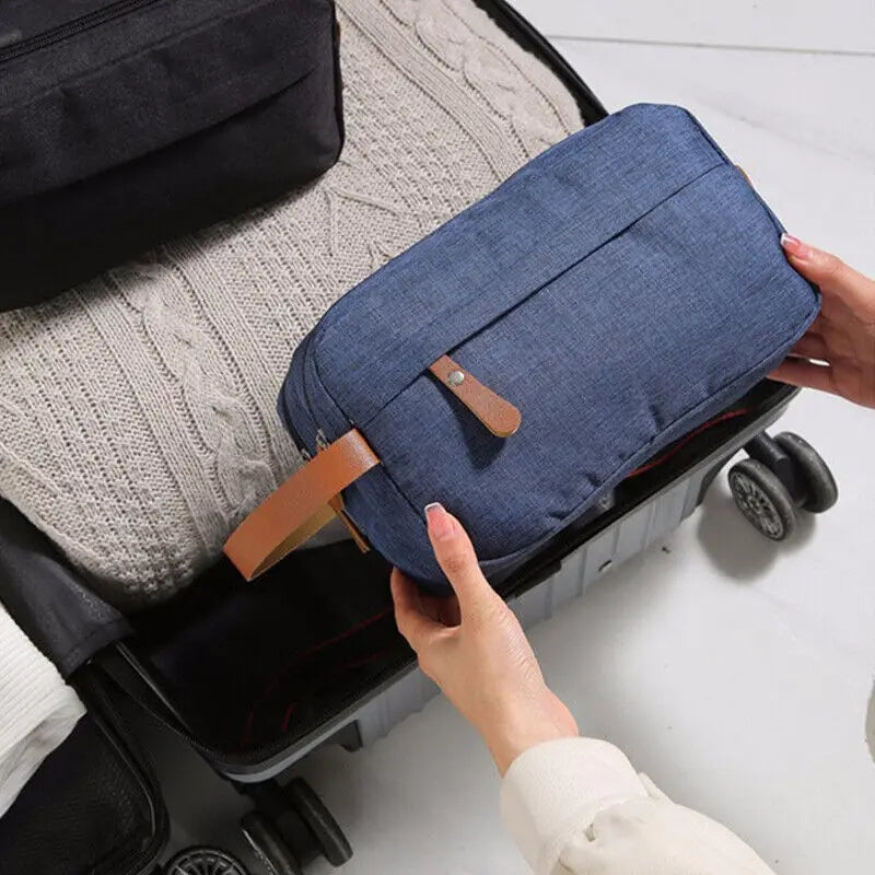 Dual Pocket Travel Toiletry Bag