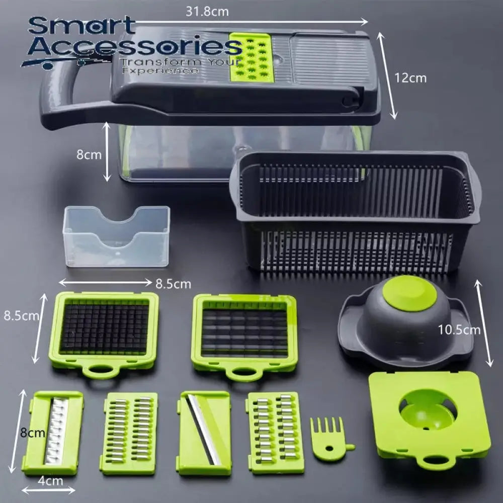 12In1 Multifunctional Vegetable Cutter